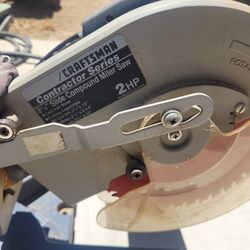 Craftsman Contractor Series 8-1/4" Compound Sliding Miter Saw