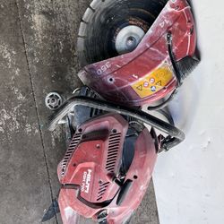 Hilti DSH 700X 70CC 14 in. Hand-Held Concrete Gas Saw with Equidist SPX Diamond Blade