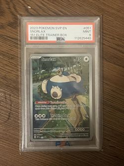 Snorlax #51 Pokemon Promo PSA 9