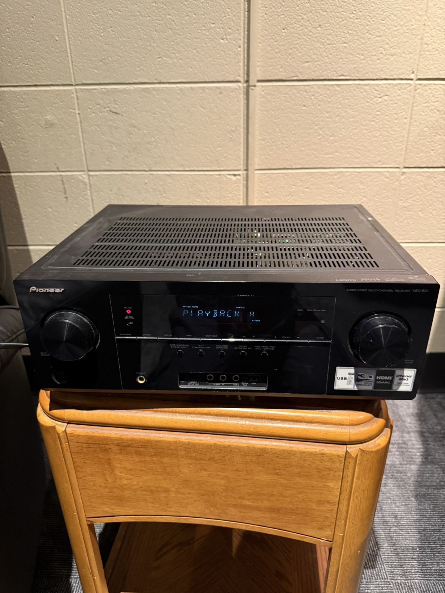 Pioneer Audio/Video Receiver 