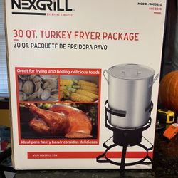 30qt Turkey Fryer NexGrill BRAND NEW NEVER OPENED 