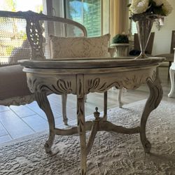 Small Vintage Wood Coffee Table