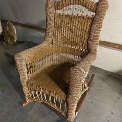$800 Wicker Rocking Chair 