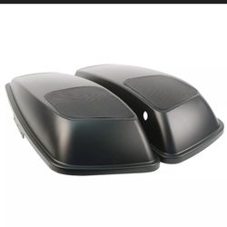 Motorcycle Speaker Lids 