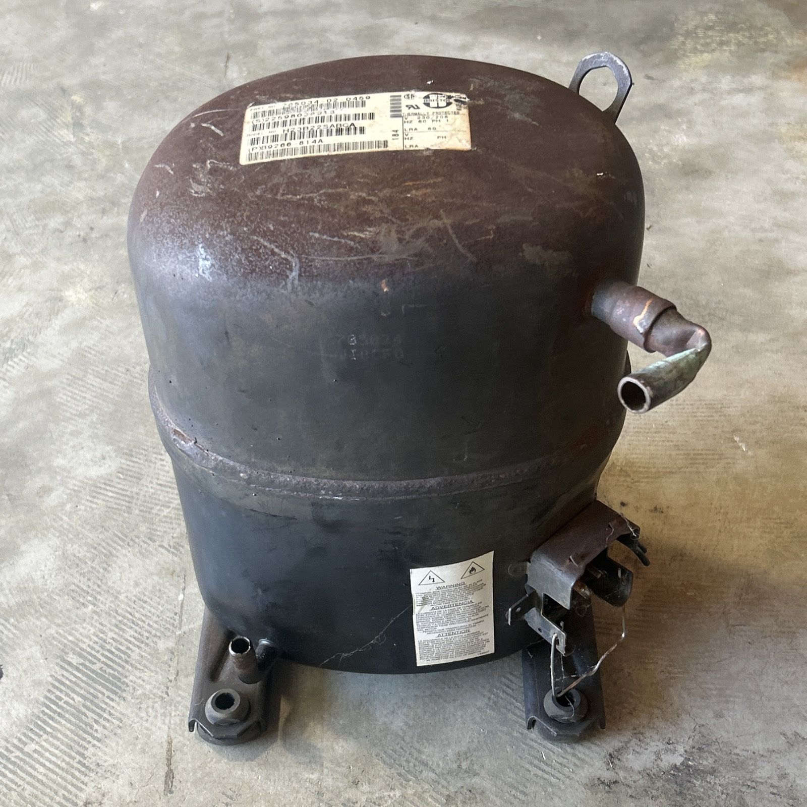 BrisH23B223ABCA / H23B22SABCA AC Compressor 2 Ton 208-230v Fits Bristol