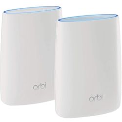 NETGEAR Orbi Tri-band Whole Home Mesh WiFi System And Arris Surfboard Modem