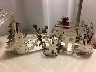 Christmas candle holder