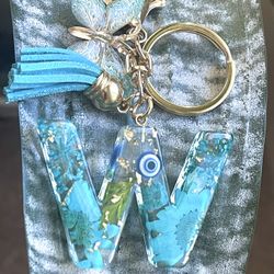 New Letter Alphabet Keychain Crystal Resin  (Nuevo).  NO TRADES.   NO SHIPPING.  (EAST PALMDALE)  FINAL SELL 