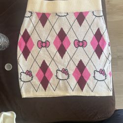 Hello Kitty Knit skirt