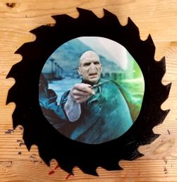 Lord Voldemort Harry Potter Decorative Saw Blade