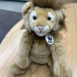Build-A-Bear World Wildlife Fund Series, WWF Lion, stuffed animal, Limited Edition