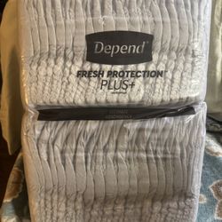Depend Fresh Protection Plus+ Underwear