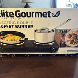 Electric Double Burner