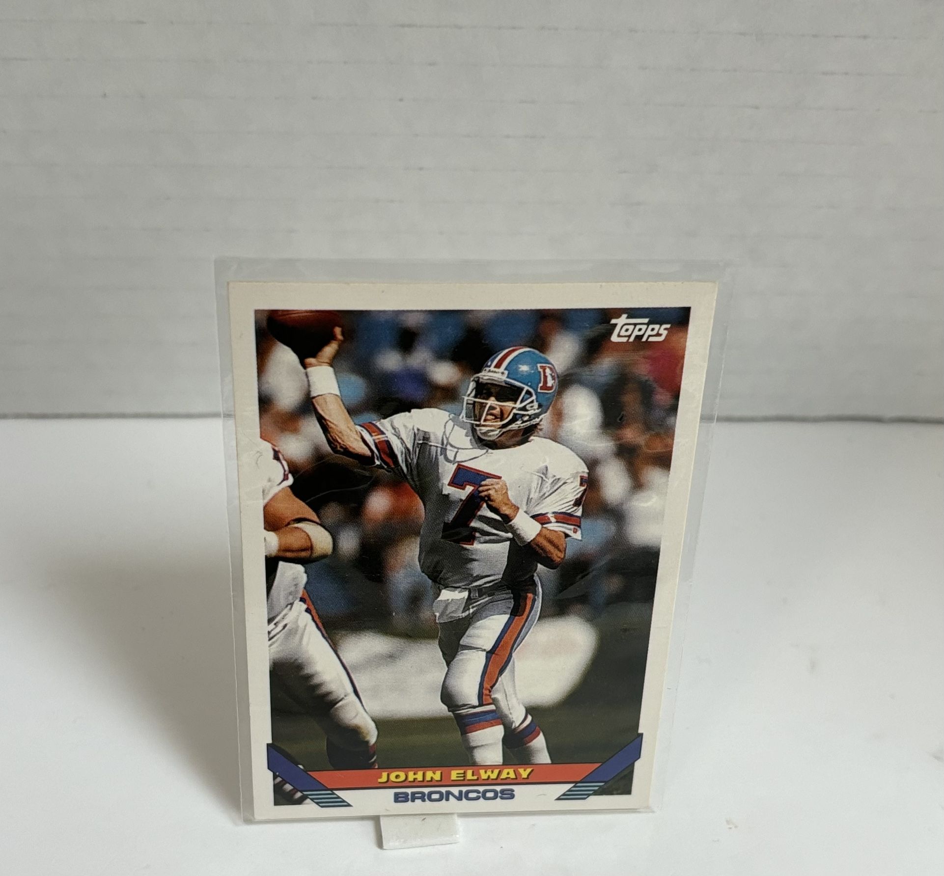 John Elway 1993 Topps Football, Card #100 