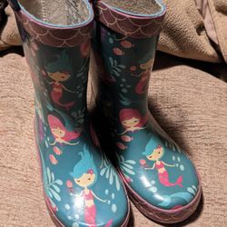 girls size 9 western chief rain boots 