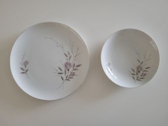 Mikasa Dinner Plates My Love 8243 Japan 10” Fine China Set of 2
