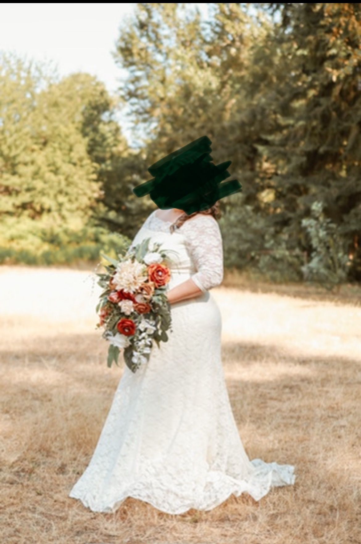 Wedding Dress 12-14 Size