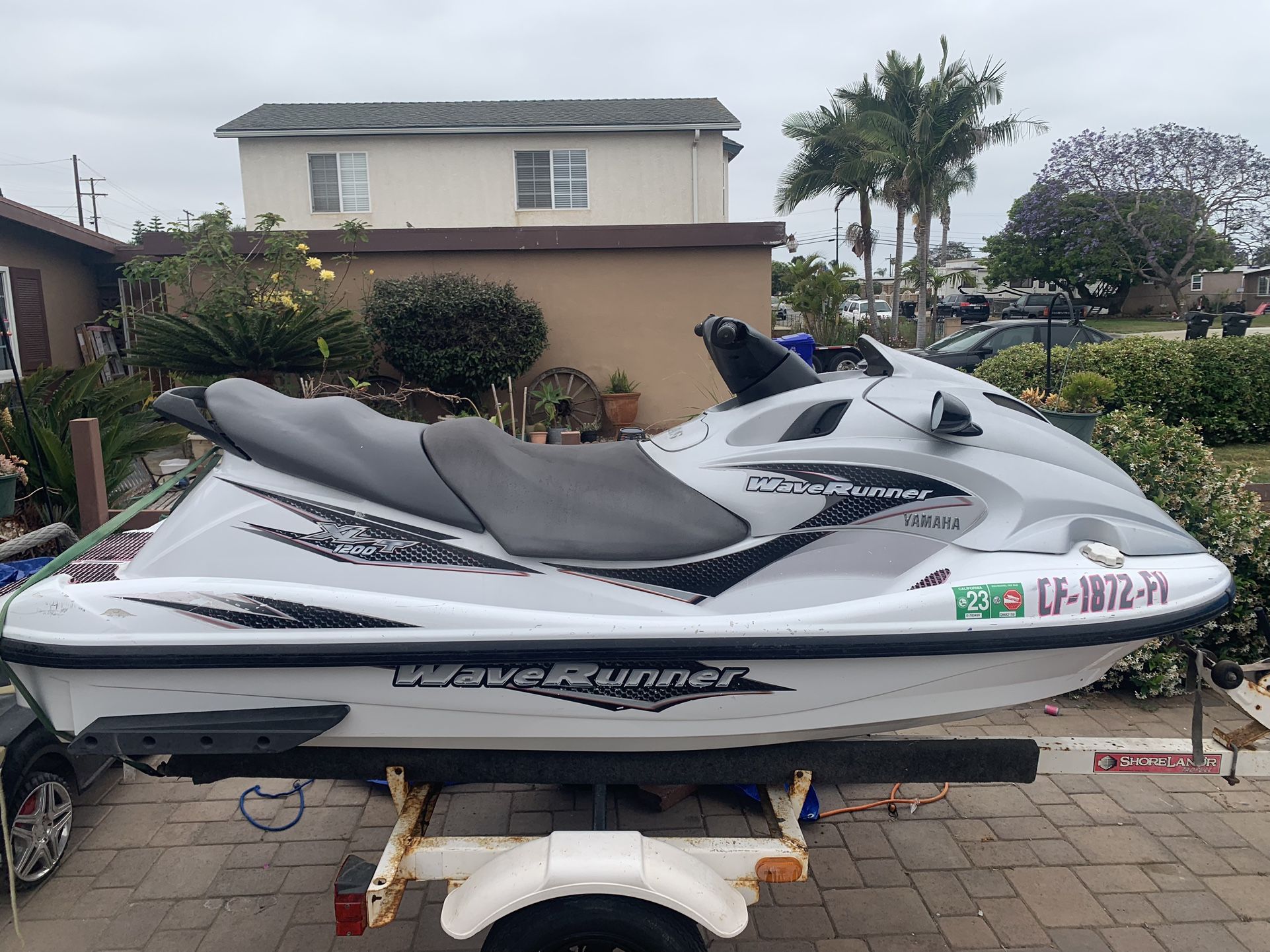 2001 Yamaha Wave RUNNER XLP 1200 WITH SOLAS PACKAGE In Excellent