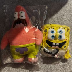 SpongeBob SquarePants Cactus Plant Flea Market Plush Toy Set
