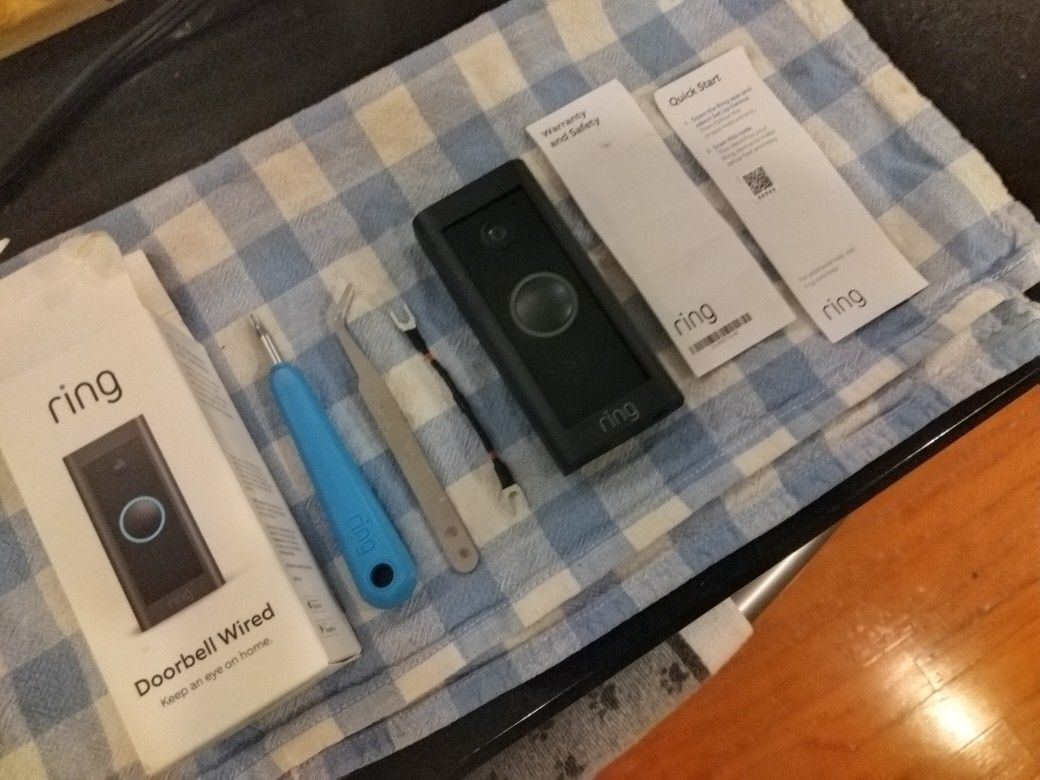 Ring Door Bell Camera- New In Box, Never Used!
