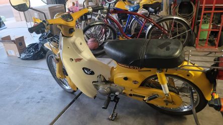 1980 HOND CUB .   70 CC