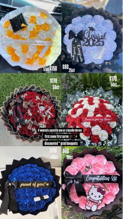 discounted grad bouquet