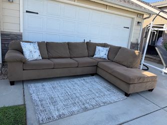 Brown Sectional Sofa