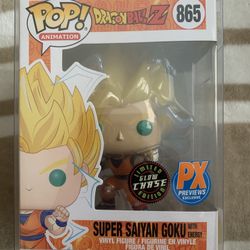 Super Saiyan Goku Glow Chase Pop 