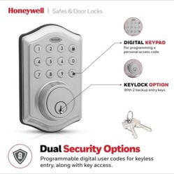New Honeywell Digital Deadbolt For Entry door 