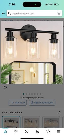 3-light Bathroom Light Fixture 