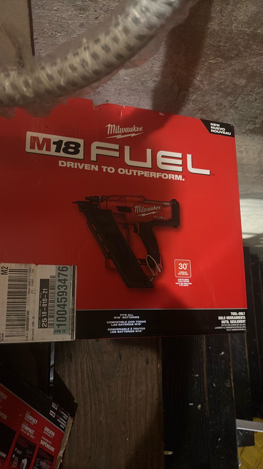 Milwaukee 30° Framing Nailer