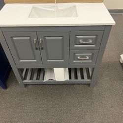 42 Inch Vanity With Quartz Top