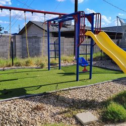 Lifetime Swingset. 