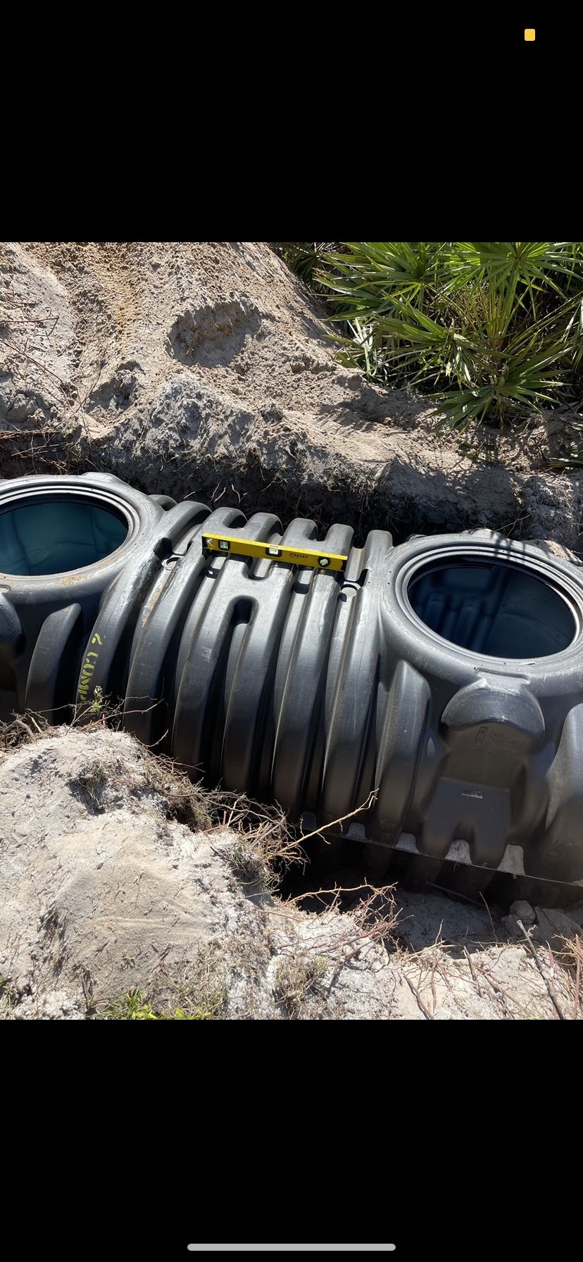 Drain Field And Septic Tank . 