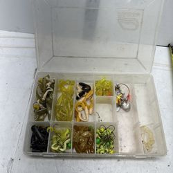 fishing tackle in a box #T6