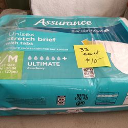 Assurance Unisex Stretch Briefs With Tabs 