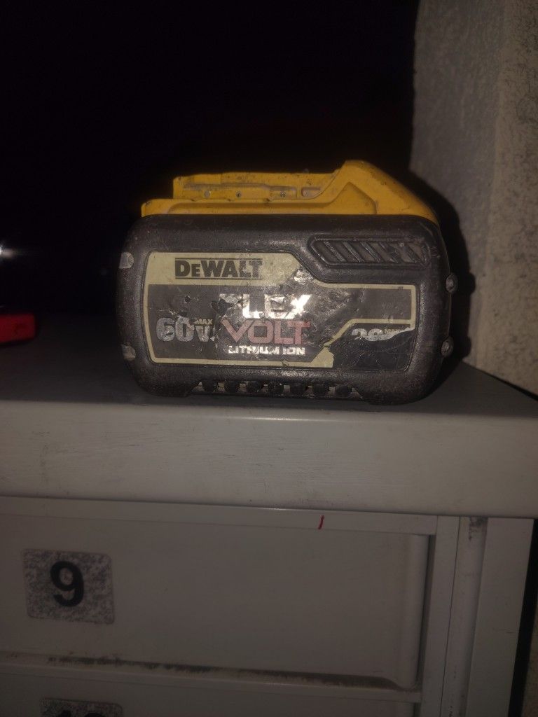 DeWalt 60 Volt Flex Battery