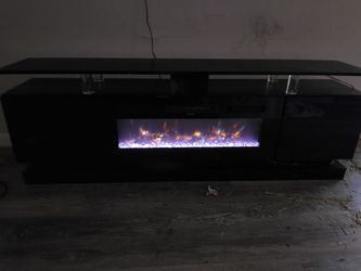 Entertainment center with fireplace NEED GONE ASAP