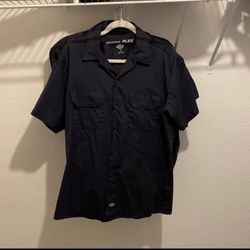 Dickies Flex Work Shirt Black Size L