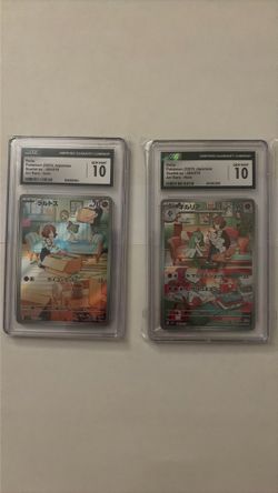 Pokemon Japanese Ralts and Kirlia CGC 10