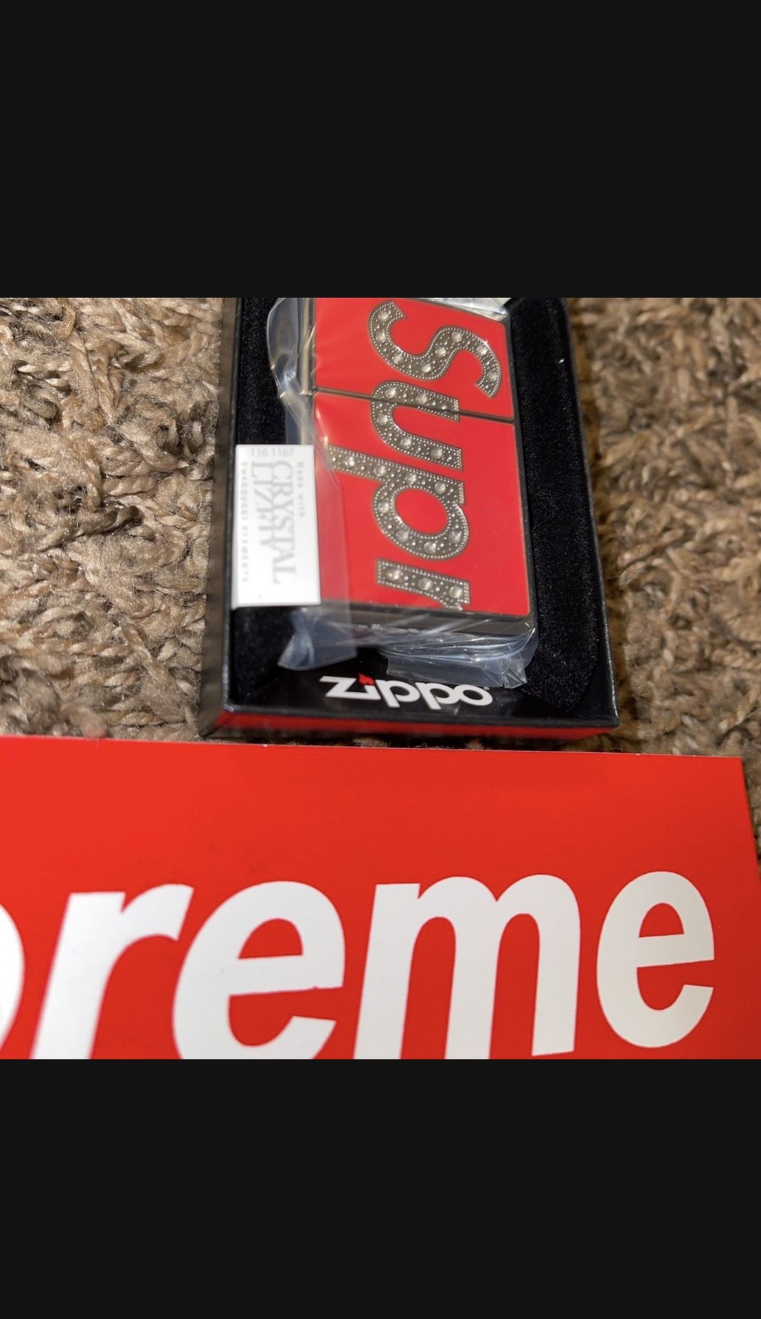 SUPREME SWARVOSKI LIGHTER