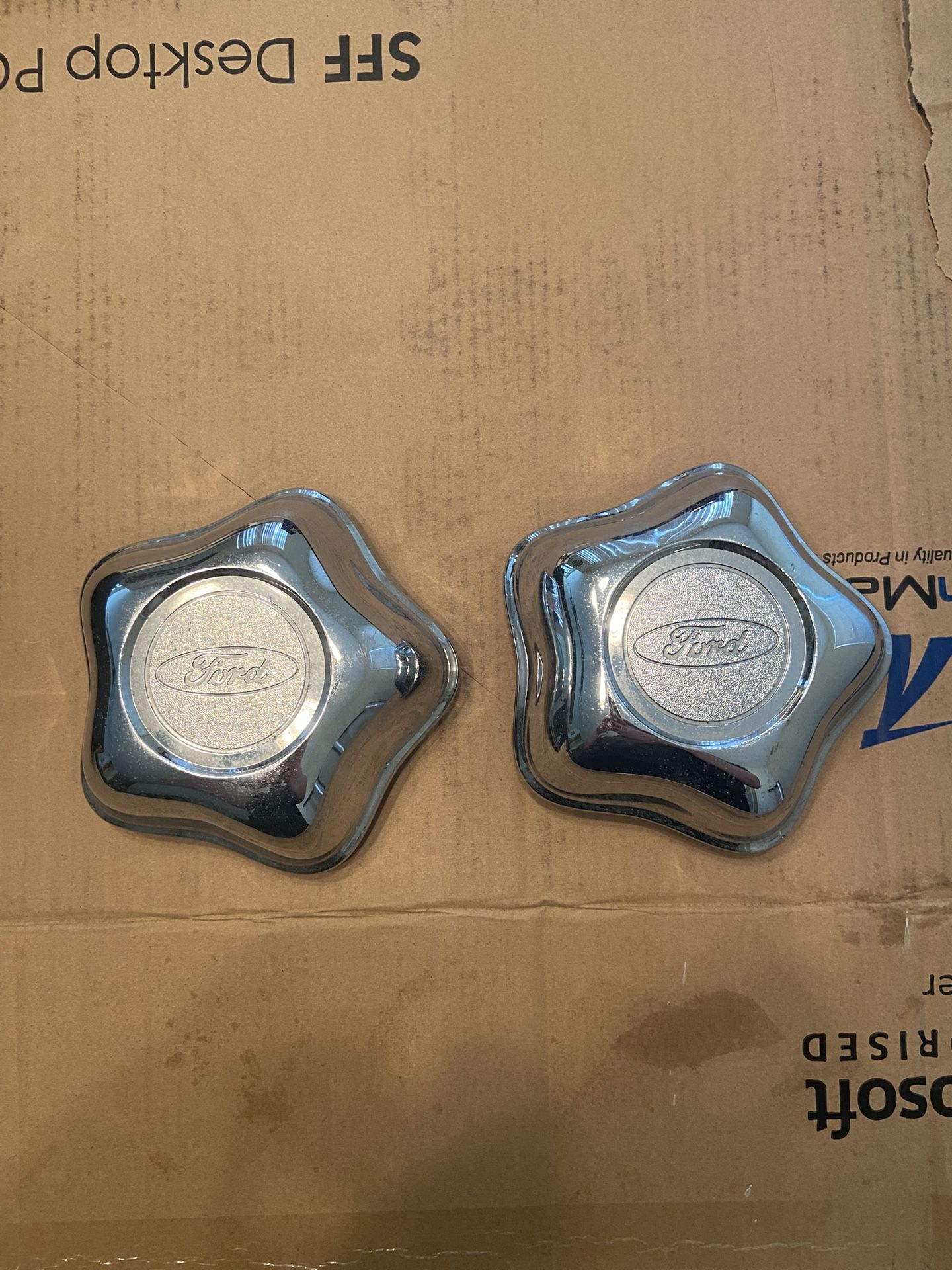 1995-2001 Ford Ranger Or Explorer Chrome Wheel Caps