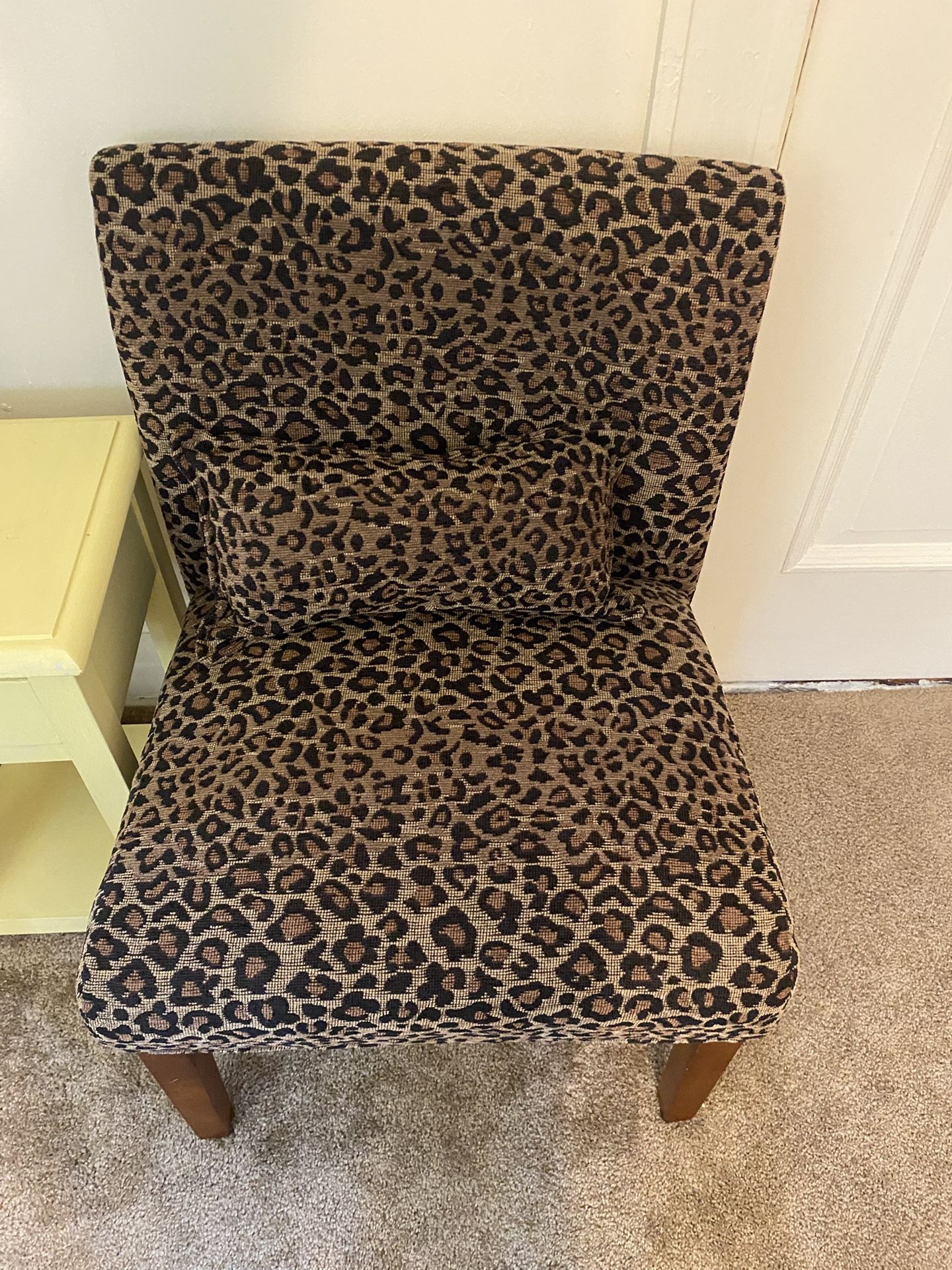 Animal Print Chair