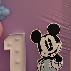 Disneyland Party Theme Cutouts