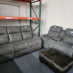 Reclining Upholstered 2 Piece Set