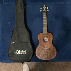 Luna Ukes Mahogany Concert Ukelele 
