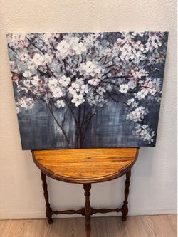 Blue Canvas Picture