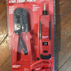 Milwaukee four piece install kit brand new
