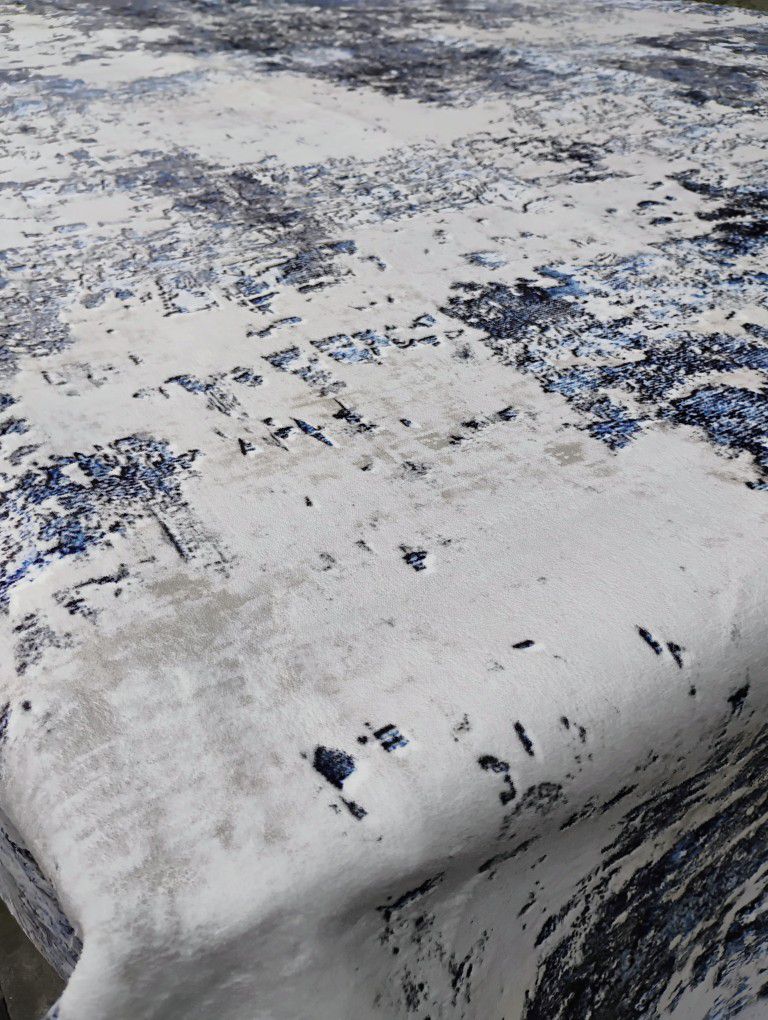 Tosuoka us 9x12 area rug,Large Washable Rug with Anti-Slip Backing Non-Shedding Stain-Resistant Soft