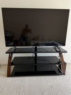 Consola TV de pantalla plana 3- en 1 carga 135 lbs